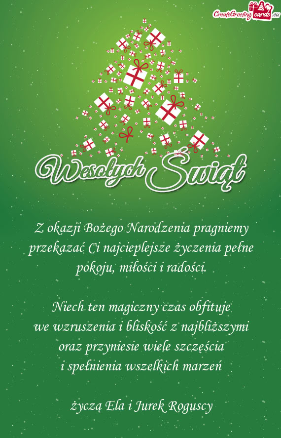 Niech ten magiczny czas obfituje