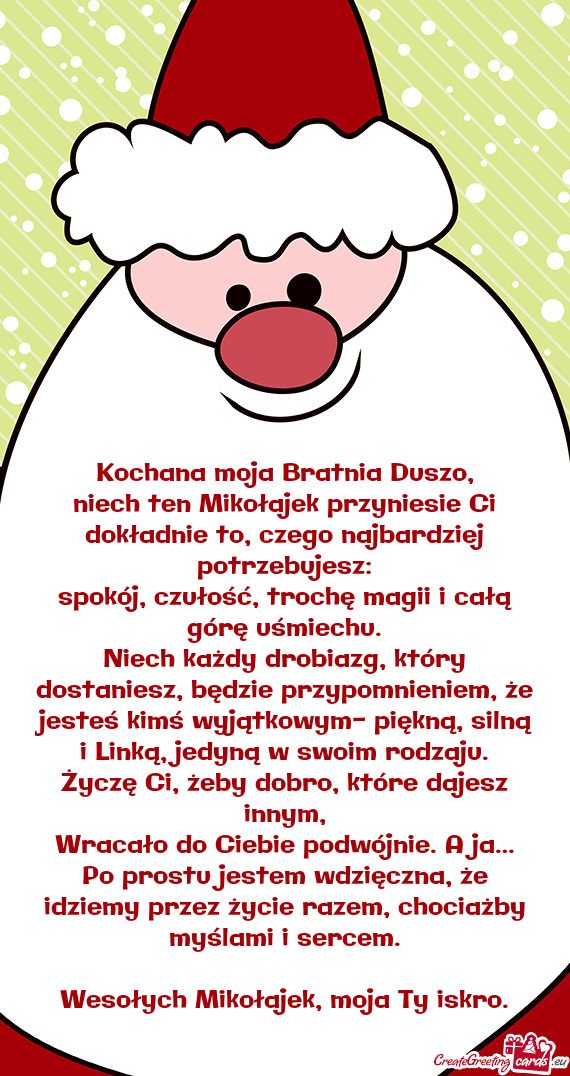 Niech ten Mikołajek przyniesie Ci dokładnie to, czego najbardziej potrzebujesz