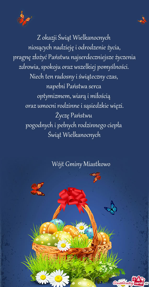 Niech ten radosny i świąteczny czas