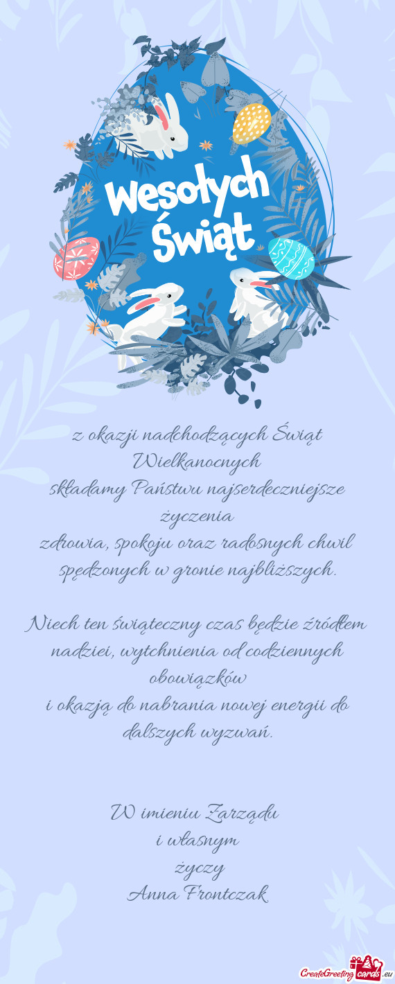 Niech ten świąteczny czas będzie źródłem nadziei