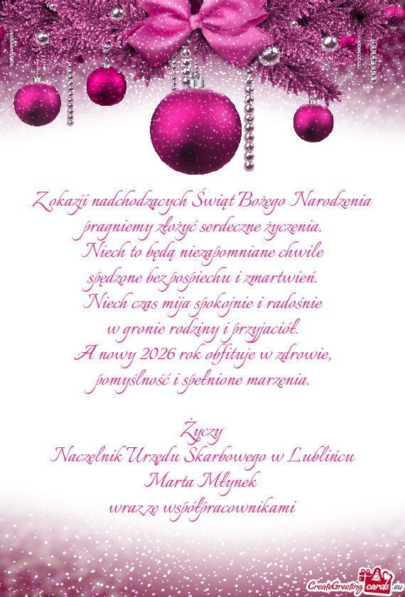 Niech to będą niezapomniane chwile