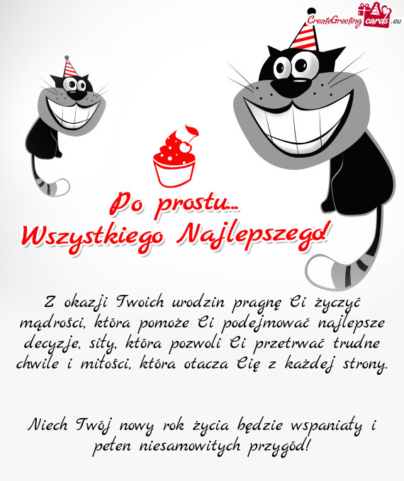 Niech Twój nowy rok życia będzie wspaniały i pełen niesamowitych przygód