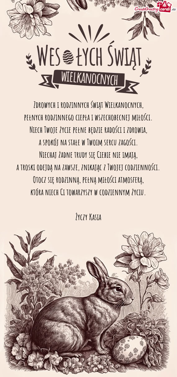 Niech Twoje życie pełne będzie radości i zdrowia