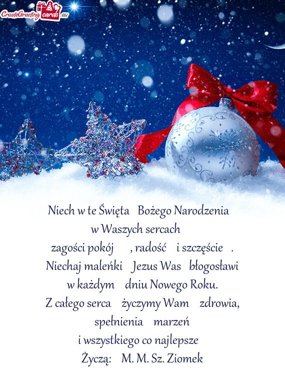 Niech w te Święta🎄 Bożego Narodzenia 🌟