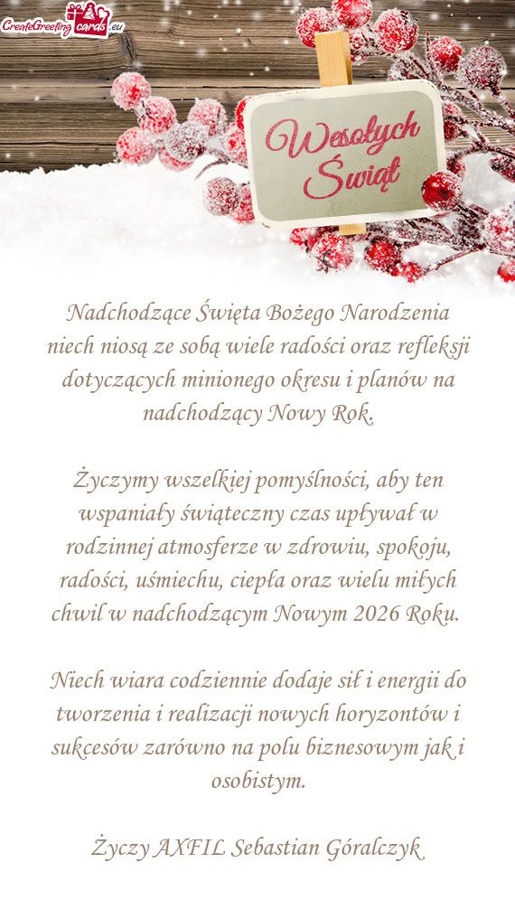 Niech wiara codziennie dodaje sił i energii do tworzenia i realizacji nowych horyzontów i sukcesó