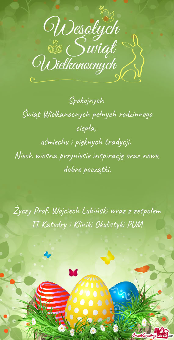 Niech wiosna przyniesie inspirację oraz nowe, dobre początki