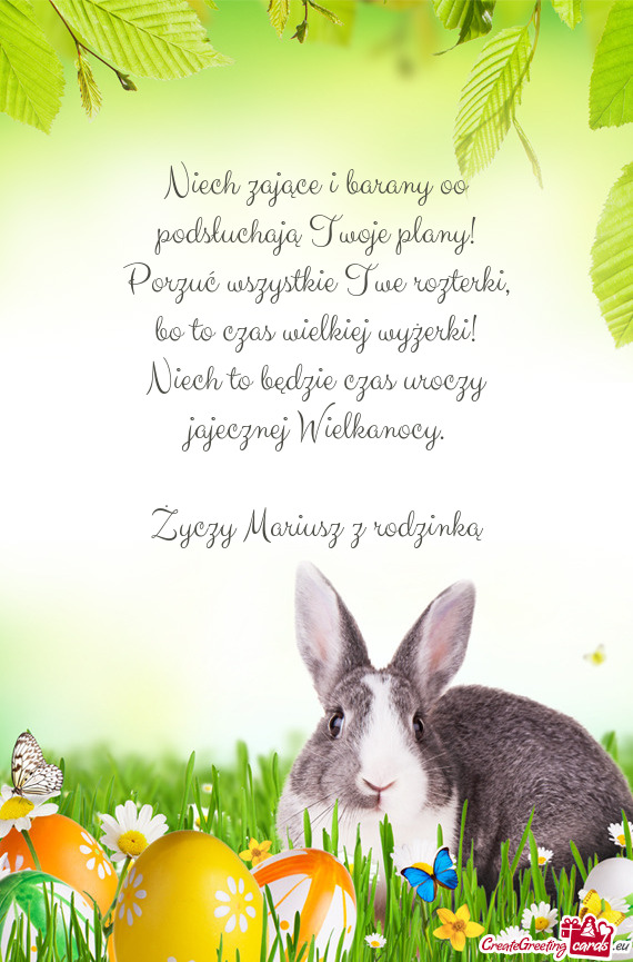 Niech zające i barany oo