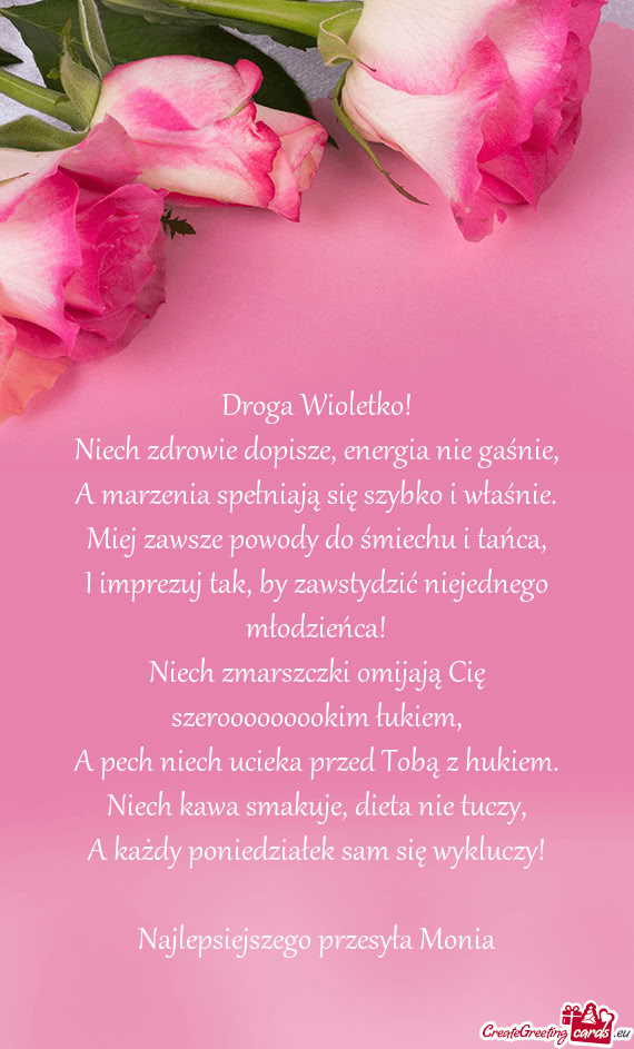 Niech zdrowie dopisze, energia nie gaśnie