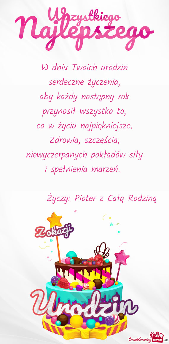 Niewyczerpanych pokładów siły