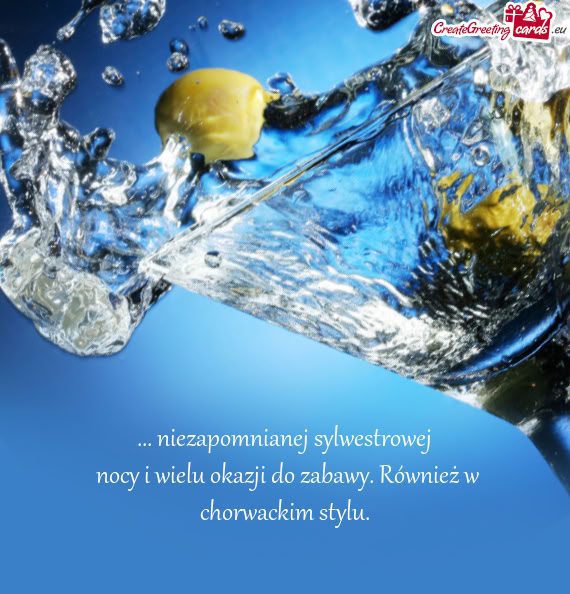 Niezapomnianej sylwestrowej