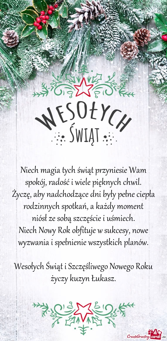 Niósł ze sobą szczęście i uśmiech