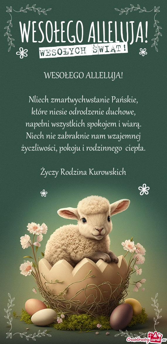 Nliech zmartwychwstanie Pańskie