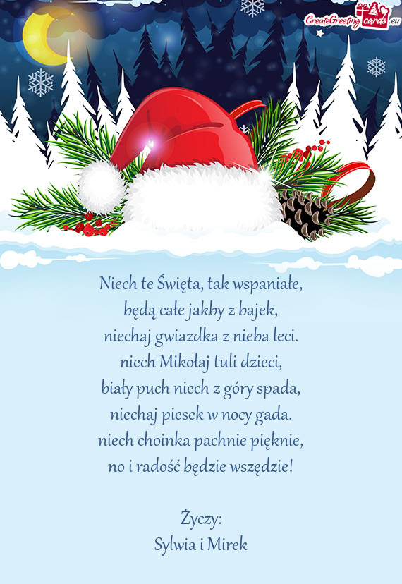 No i radość będzie wszędzie! Życzy