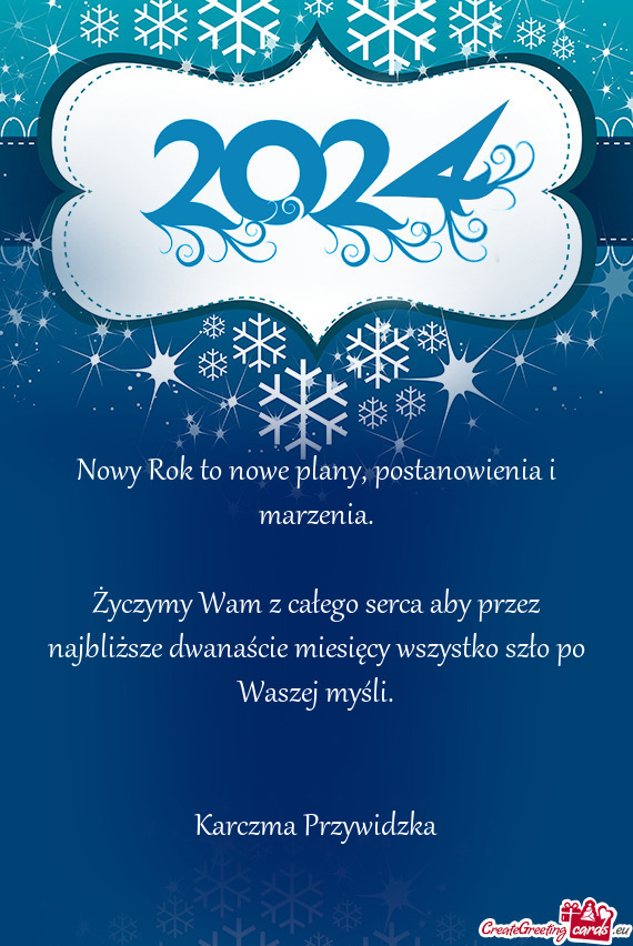 Nowy Rok to nowe plany, postanowienia i marzenia