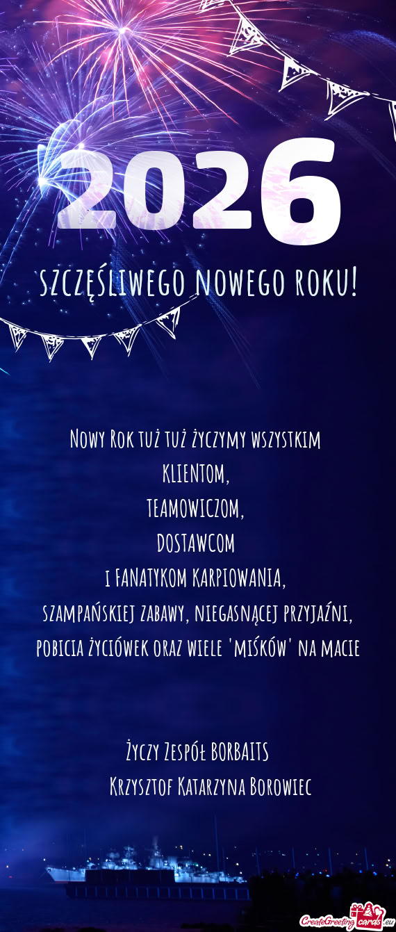 Nowy Rok tuż tuż życzymy wszystkim