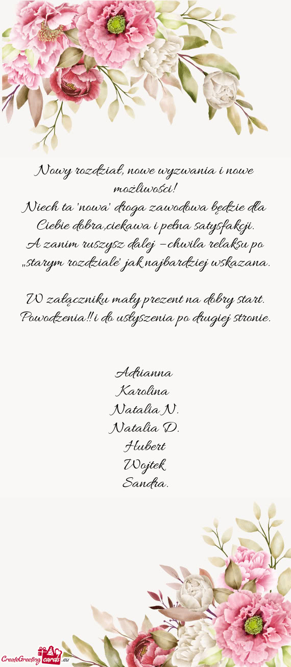 Nowy rozdział, nowe wyzwania i nowe możliwości