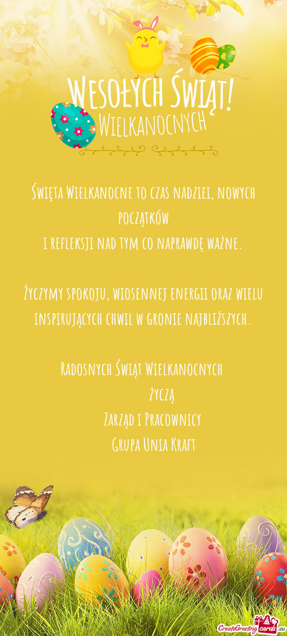 Nowych początków i refleksji nad tym co naprawdę ważne