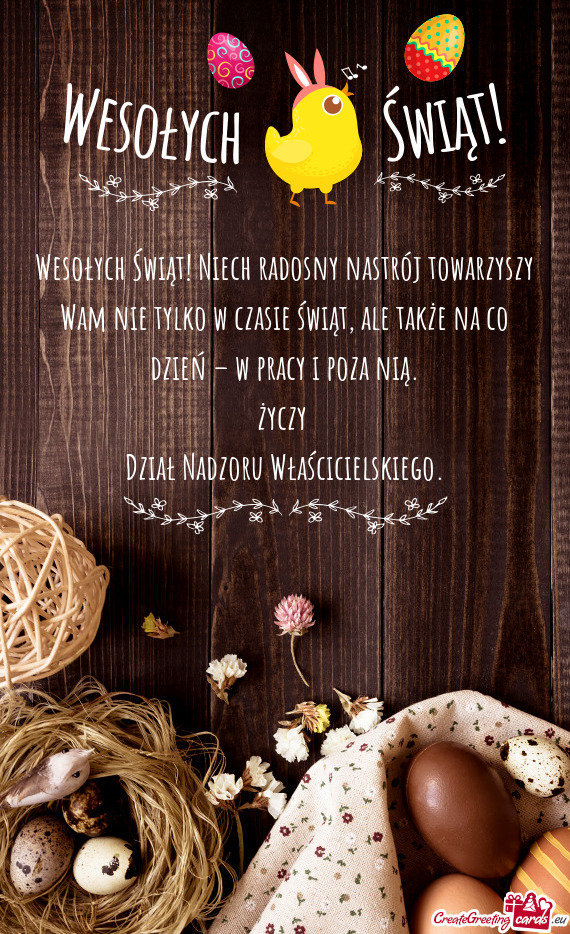 O dzień – w pracy i poza nią