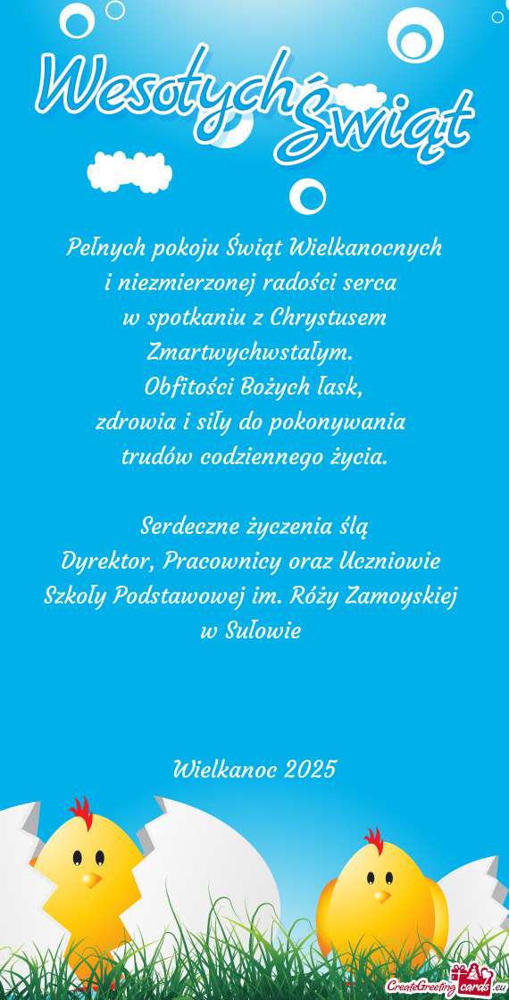 Obfitości Bożych łask