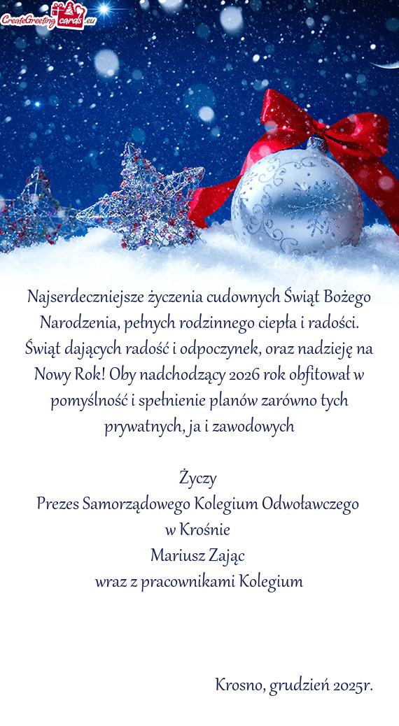 Obfitował w pomyślność i spełnienie planów zarówno tych prywatnych, ja i zawodowych