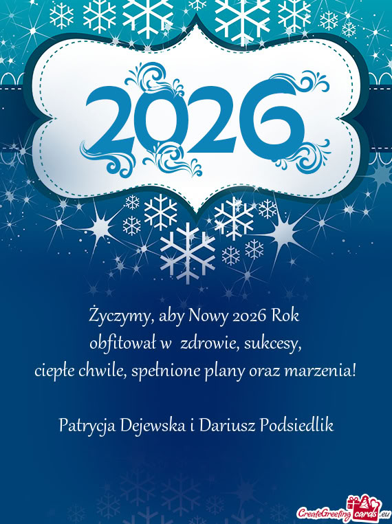 Obfitował w zdrowie, sukcesy