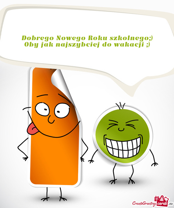 Oby jak najszybciej do wakacji ;)