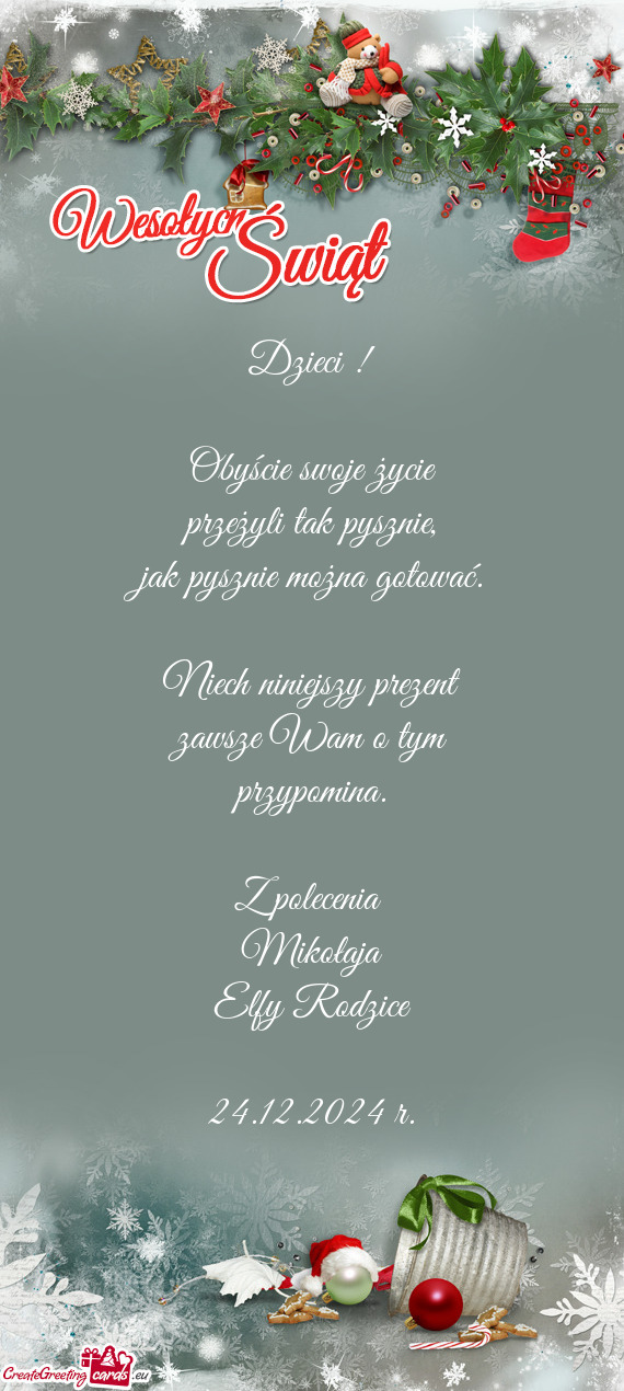 Obyście swoje życie