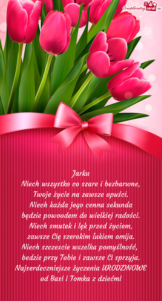 Od Basi i Tomka z dziećmi