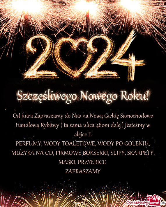 Od jutra Zapraszamy do Nas na Nową Giełdę Samochodowo Handlową Rybitwy ( ta sama ulica 480m dale