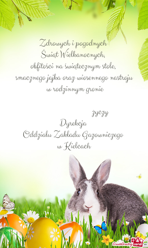 Oddziału Zakładu Gazowniczego