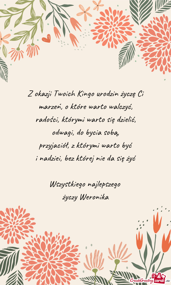 Odwagi, do bycia sobą