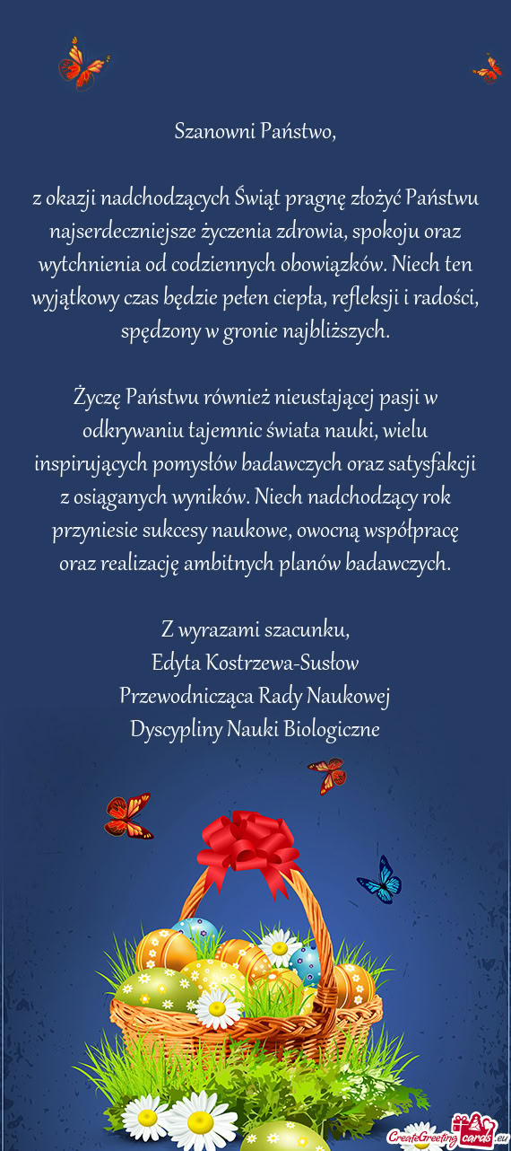 Oju oraz wytchnienia od codziennych obowiązków. Niech ten wyjątkowy czas będzie pełen ciepła