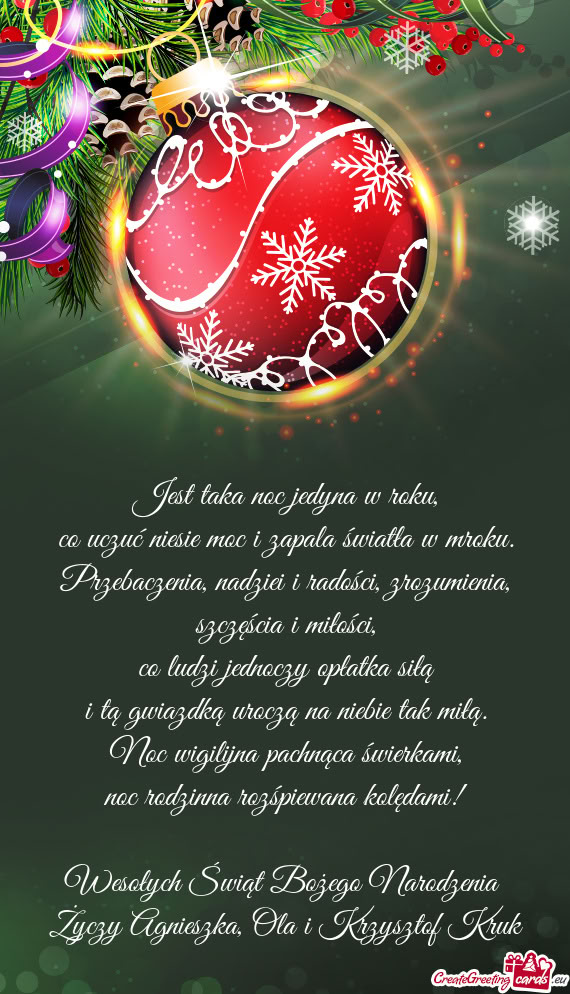 Ola i Krzysztof Kruk