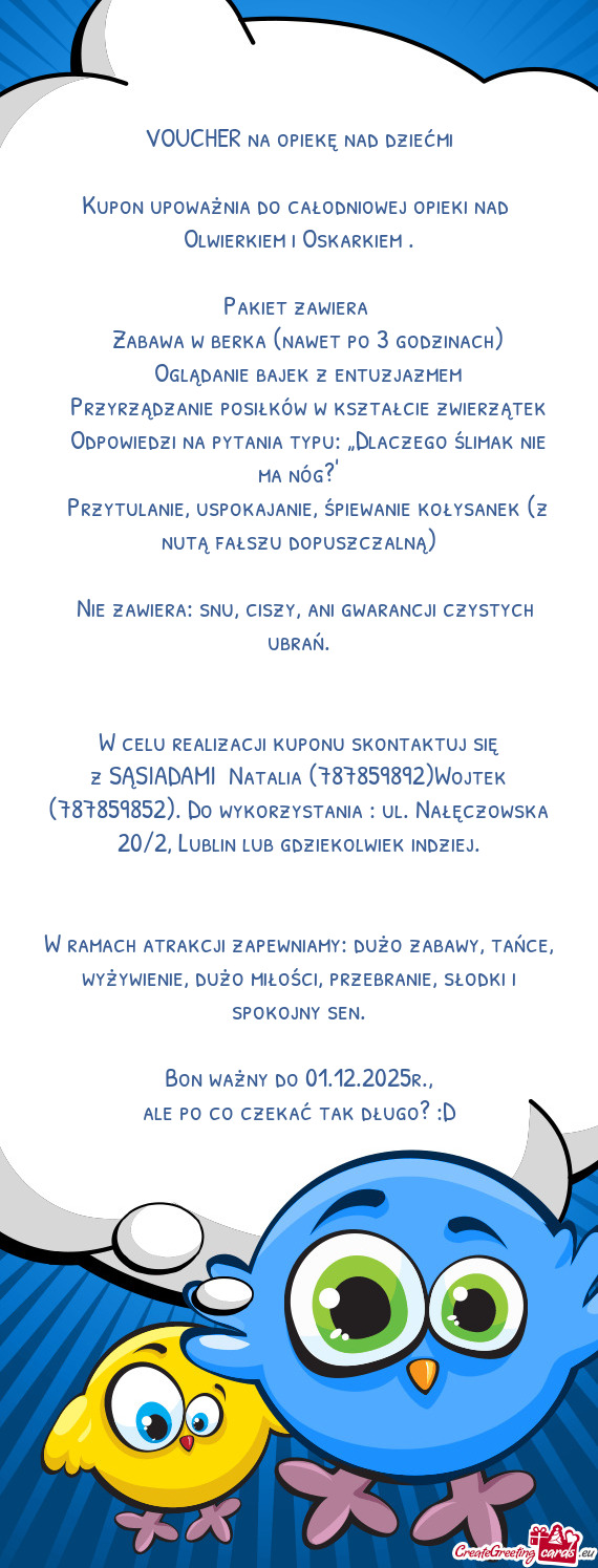 Olwierkiem i Oskarkiem