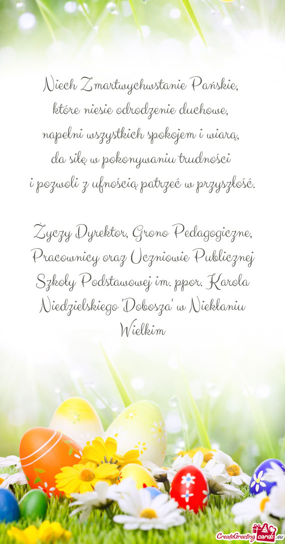 Or. Karola Niedzielskiego "Dobosza" w Niekłaniu Wielkim