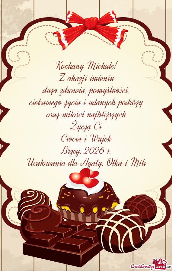 Oraz miłości najbliższych