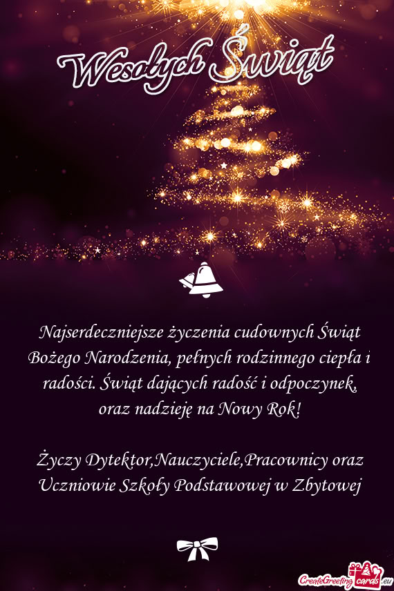 Oraz nadzieję na Nowy Rok! Dytektor