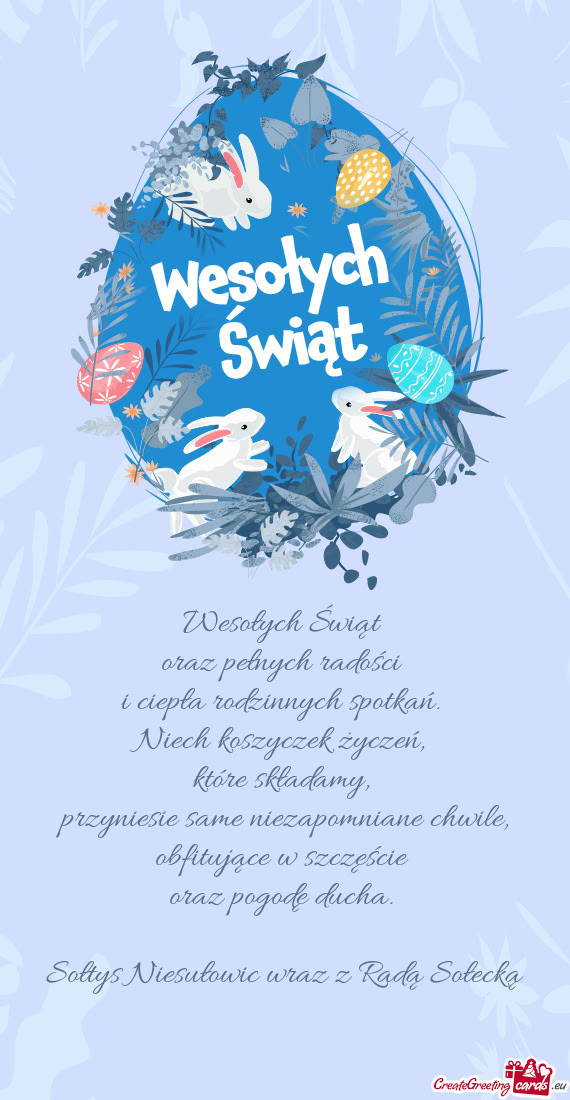 Oraz pełnych radości