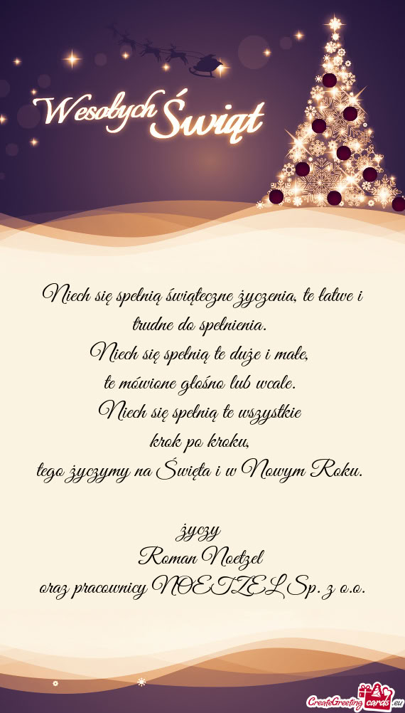 Oraz pracownicy NOETZEL Sp. z o.o