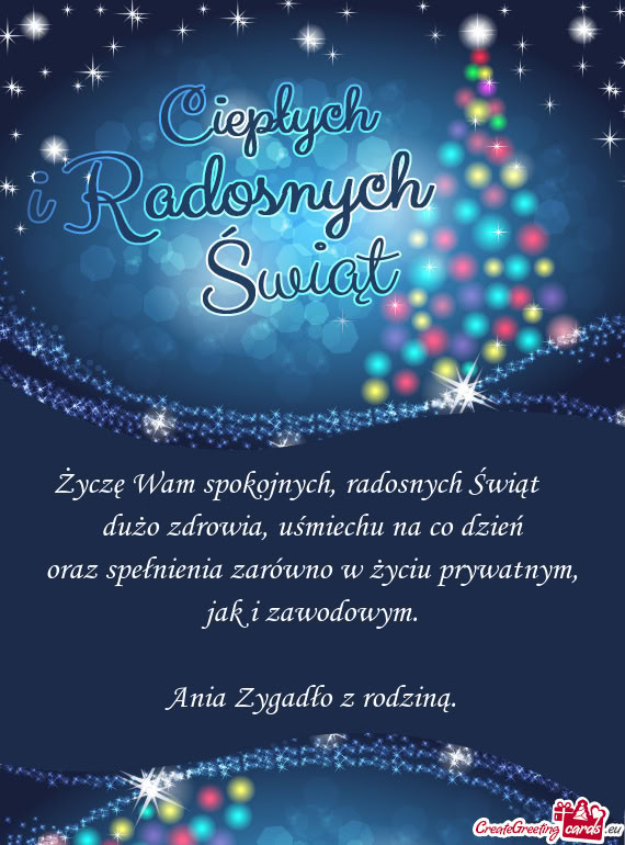 Oraz spełnienia zarówno w życiu prywatnym, jak i zawodowym