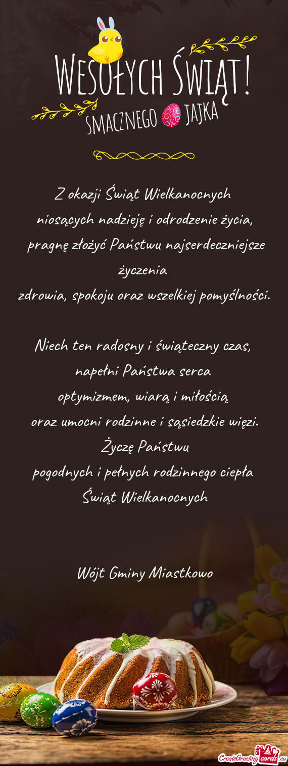 Oraz umocni rodzinne i sąsiedzkie więzi