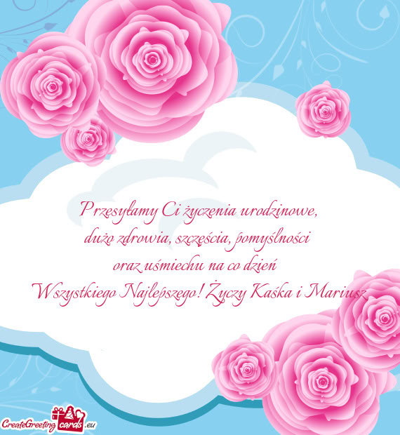 Oraz uśmiechu na co dzień 💐🎈