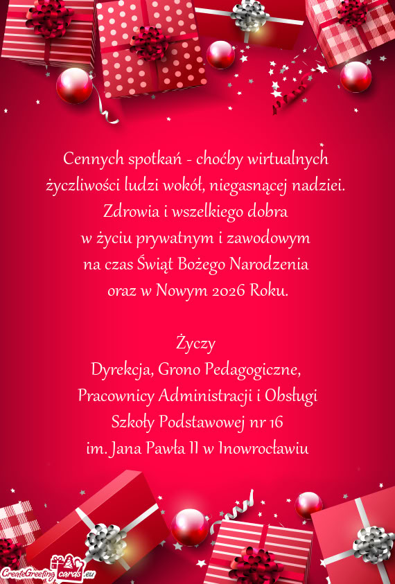 Oraz w Nowym 2026 Roku