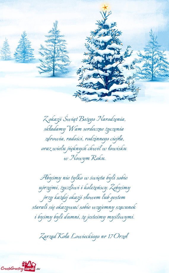 Oraz wielu pięknych chwil w łowisku