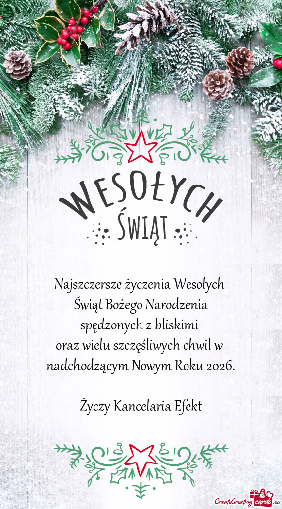 Oraz wielu szczęśliwych chwil w
