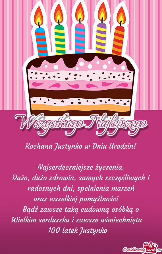 Oraz wszelkiej pomyślności☺️
