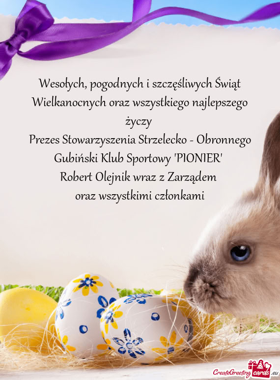 Oraz wszystkimi członkami