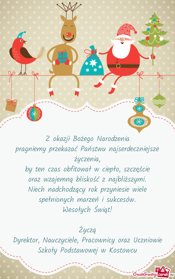 Oraz wzajemną bliskość z najbliższymi