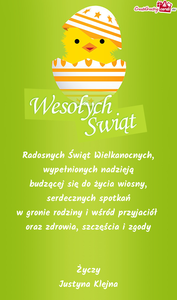 Oraz zdrowia, szczęścia i zgody