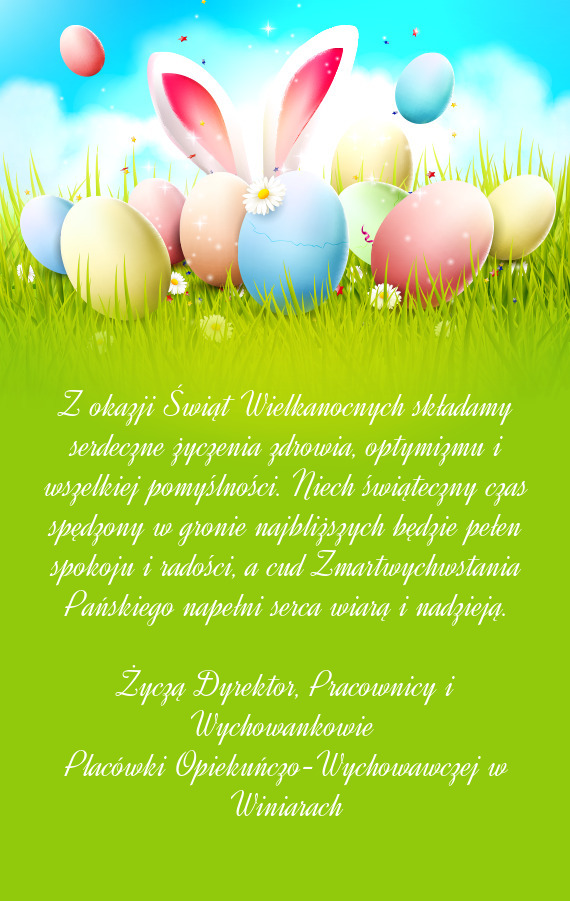 Ości. Niech świąteczny czas spędzony w gronie najbliższych będzie pełen spokoju i radości, a